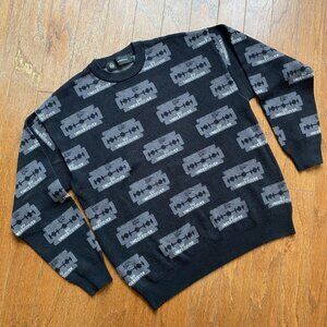 Undercover x GU Razorblade Crewneck Sweater Small